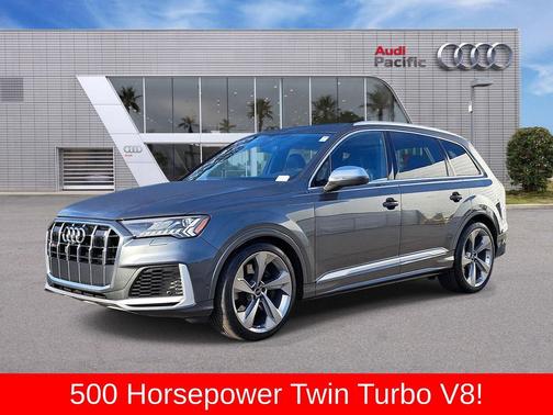 Daytona Gray Pearl Effect 2024 Audi SQ7 4.0T Premium Plus