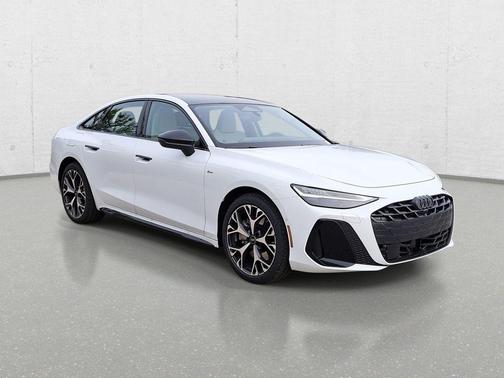Glacier White Metallic 2026 Audi A6 Premium Plus quattro S tronic