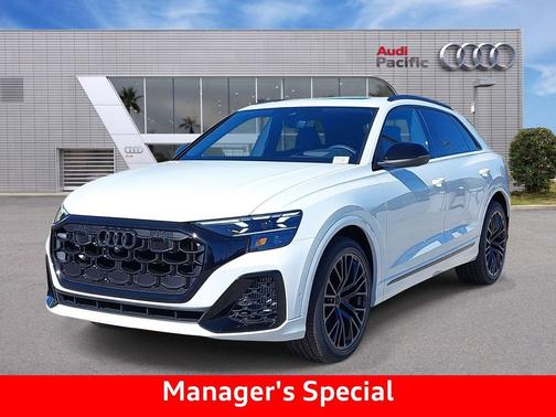 Glacier White Metallic 2026 Audi SQ8 4.0T Prestige