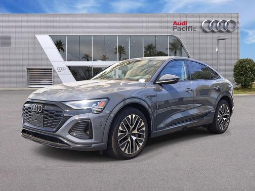 Magnet Gray 2024 Audi Q8 e-tron Prestige