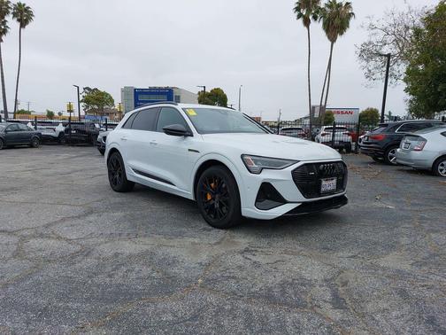 Glacier White Metallic 2023 Audi e-tron Premiumwe