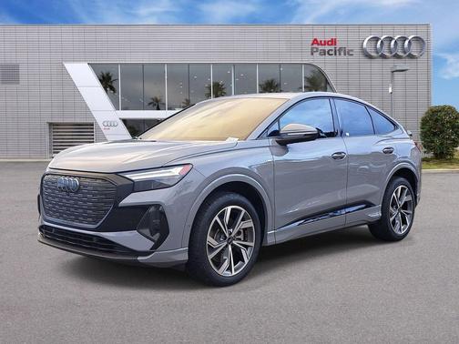 Pebble Gray 2023 Audi Q4 e-tron Sportback Premium Plus 50 quattro