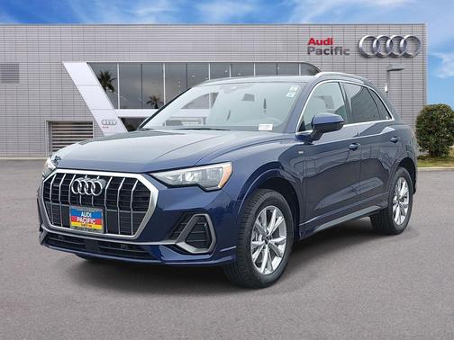 Navarra Blue Metallic 2022 Audi Q3 45 S line Premium