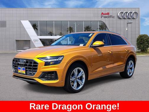 Dragon Orange Metallic 2022 Audi Q8 55 Prestige