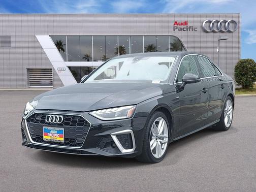 Mythos Black Metallic 2024 Audi A4 45 S line Premium Plus