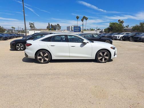 Glacier White Metallic 2025 Audi A5 Premium Plus TFSI quattro S tronic