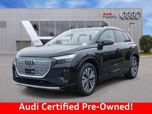 Mythos Black Metallic 2023 Audi Q4 e-tron Premium Plus 40 RWD