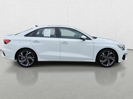 Ibis White 2023 Audi A3 Premium