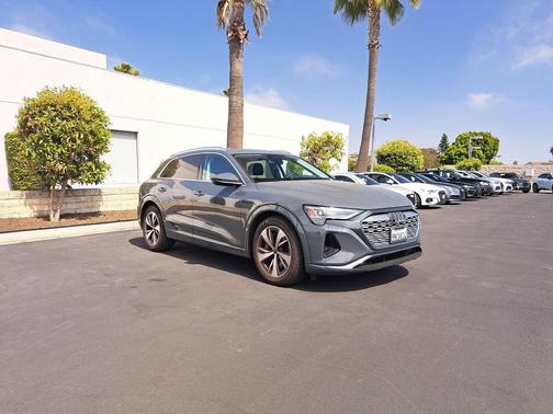 Magnet Gray 2024 Audi Q8 e-tron Premium