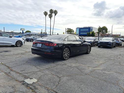 Vesuvius Gray Metallic 2023 Audi A8 L 55 TFSI quattro Tiptronic