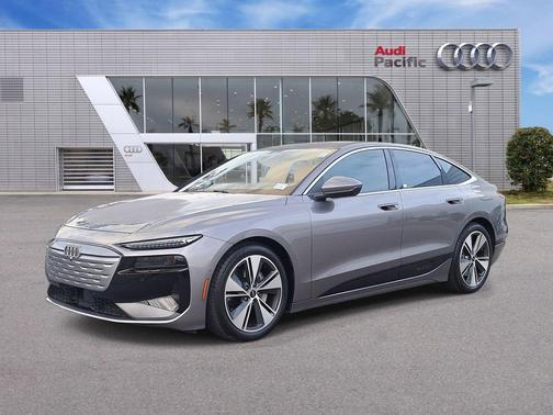 Typhoon Gray Metallic 2025 Audi A6 e-tron Prestige