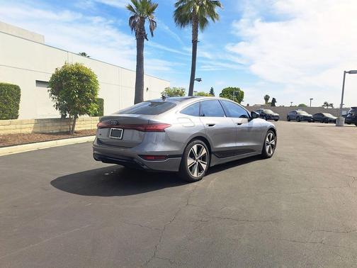 Typhoon Gray Metallic 2025 Audi A6 e-tron Prestige
