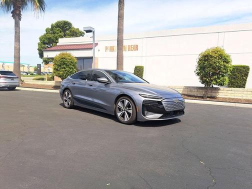 Typhoon Gray Metallic 2025 Audi A6 e-tron Prestige