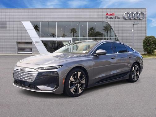 Typhoon Gray Metallic 2025 Audi A6 e-tron Prestige
