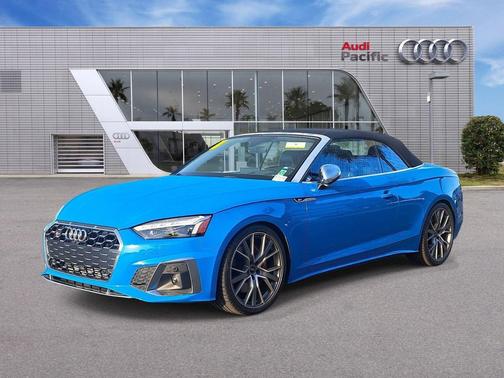 Turbo Blue/Black Roof 2022 Audi S5 3.0T Prestige