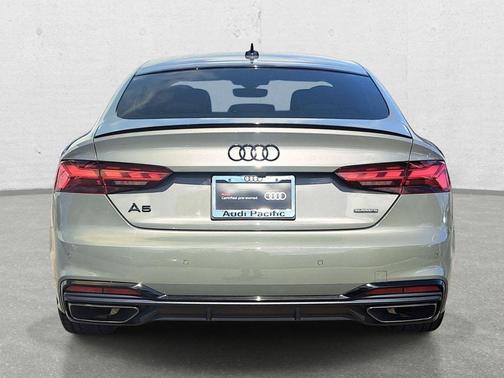 Chronos Gray Metallic 2023 Audi A5 Sportback 45 S Line Premium Plus