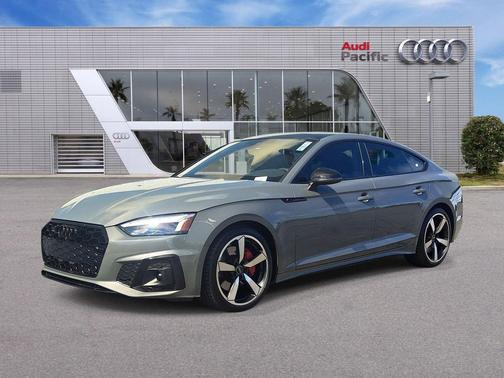 Chronos Gray Metallic 2023 Audi A5 Sportback 45 S Line Premium Plus
