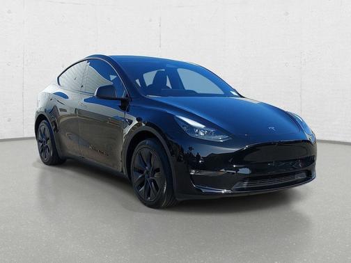 Solid Black 2024 Tesla Model Y Long Range Dual Motor All-Wheel Drive