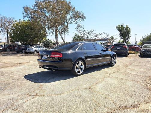 Brilliant Black 2008 Audi A8 L 4.2 quattro