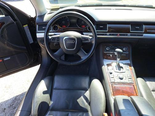 Brilliant Black 2008 Audi A8 L 4.2 quattro