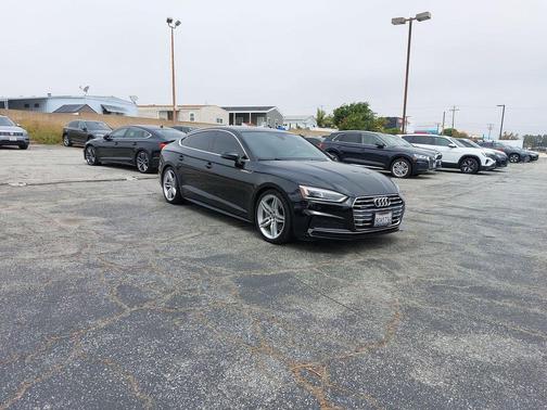 Black Metallic 2018 Audi A5 2.0T Premium Plus