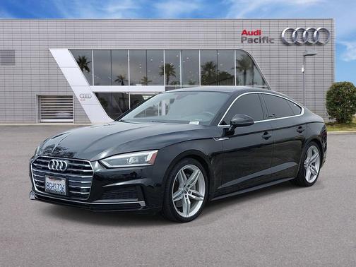 Black Metallic 2018 Audi A5 2.0T Premium Plus