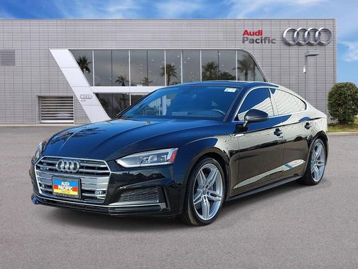 Black Metallic 2018 Audi A5 2.0T Premium Plus