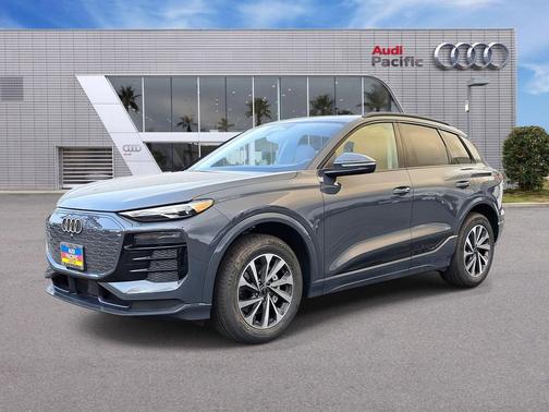 Magnet Gray 2025 Audi Q6 e-tron Premium quattro