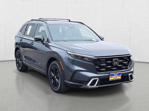 Meteorite Gray Metallic 2023 Honda CR-V Hybrid Sport Touring AWD