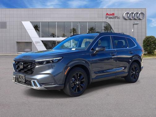 Meteorite Gray Metallic 2023 Honda CR-V Hybrid Sport Touring AWD