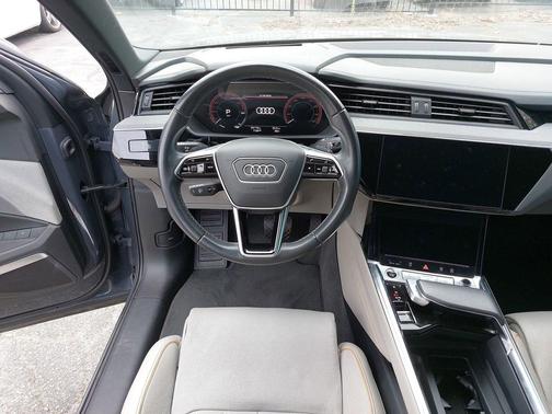 Magnet Gray 2024 Audi Q8 e-tron Prestige