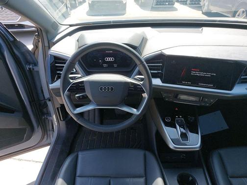 Pebble Gray 2025 Audi Q4 e-tron Premium 45 RWD