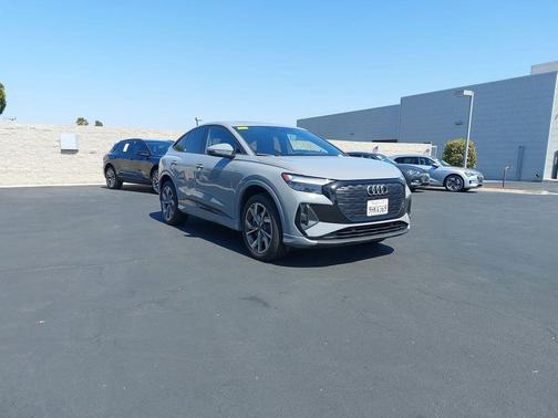 Pebble Gray 2023 Audi Q4 e-tron Premium Plus 50 quattro
