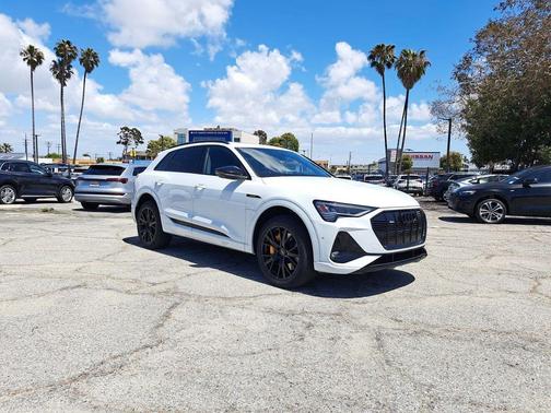 Glacier White Metallic 2023 Audi e-tron Premiumwe