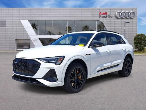 Glacier White Metallic 2023 Audi e-tron Premiumwe