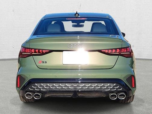 district green metallic 2026 Audi S3 TFSI quattro S tronic