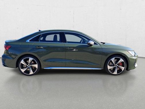 district green metallic 2026 Audi S3 TFSI quattro S tronic