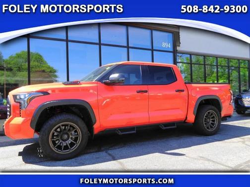 Orange 2023 Toyota Tundra Hybrid TRD Pro