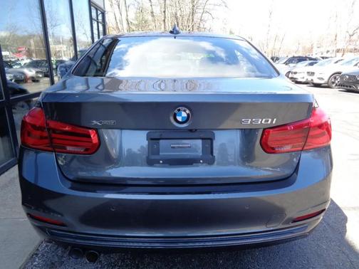 Gray 2018 BMW 330 330i xDrive Sedan