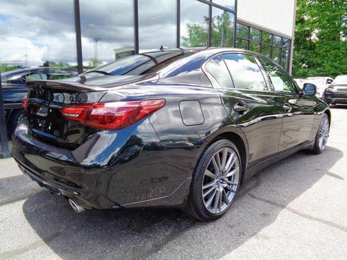 Black Opal Metallic 2023 INFINITI Q50 3.0t RED SPORT 400