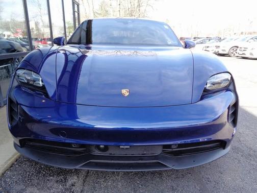 Blue 2020 Porsche Taycan 4S Sedan