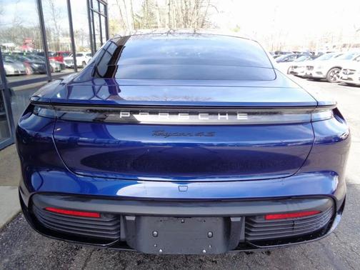 Blue 2020 Porsche Taycan 4S Sedan