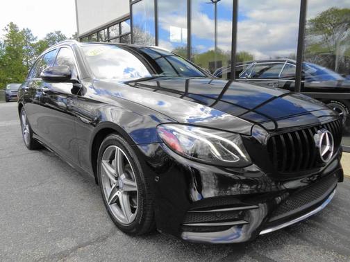 Black 2017 Mercedes-Benz E-Class E 400 Sport 4MATIC Wagon