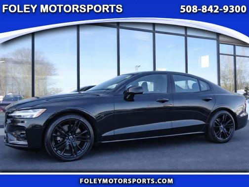 Black 2023 Volvo S60 B5 AWD Plus Black Edition