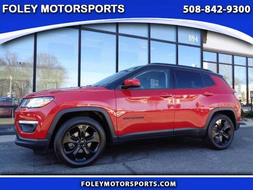 Red 2020 Jeep Compass Latitude