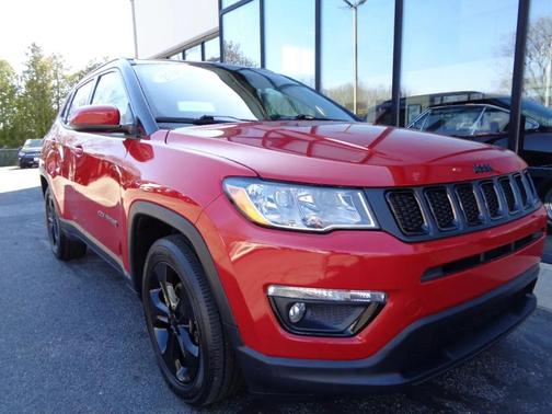 Red 2020 Jeep Compass Latitude