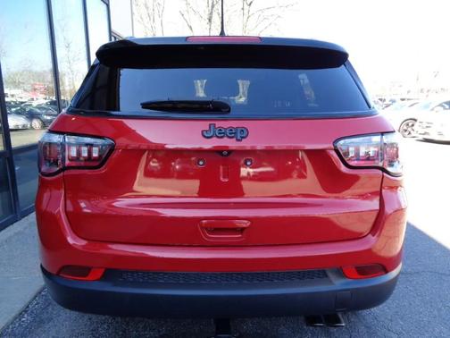 Red 2020 Jeep Compass Latitude