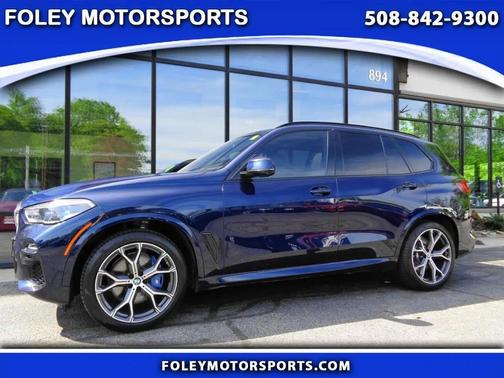 Blue 2021 BMW X5 xDrive40i Sports Activity Vehicle