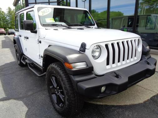 White 2022 Jeep Wrangler Unlimited Sport