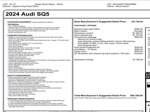 2024 Audi SQ5 3.0T Premium